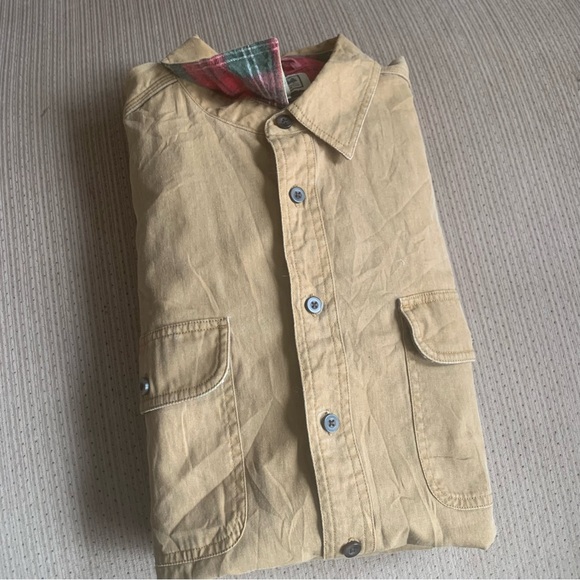 Vintage L.L. Bean lined shirt jacket. Xl. - Picture 4 of 6
